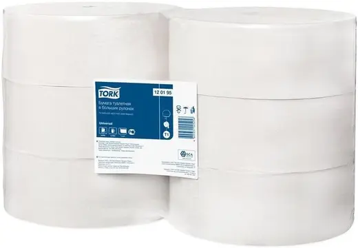 Tork Universal T1 бумага туалетная в больших рулонах (6 рулонов в упаковке)