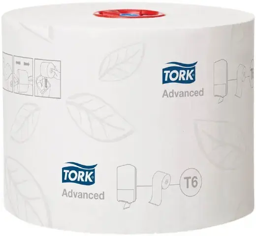 Tork Advanced T6 бумага туалетная в миди-рулонах (27 рулонов в упаковке)