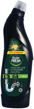 Master Fresh Аромат Лимона средство для устранения засоров в трубах (750 мл)