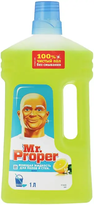 Мистер Пропер Лимон моющая жидкость для полов и стен (1 л)