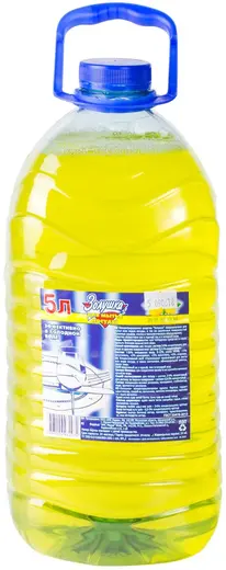 Золушка Лимон средство для мытья посуды (5 л) 4 бутылки ПЭТ