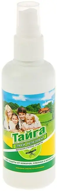 Тайга спрей репеллентный от комаров (125 мл)