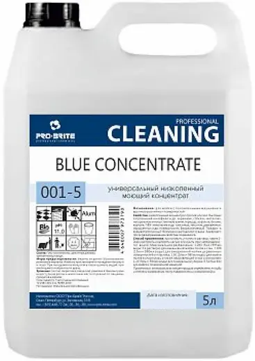 Pro-Brite Blue Concentrate универсальный низкопенный моющий концентрат (5 л)