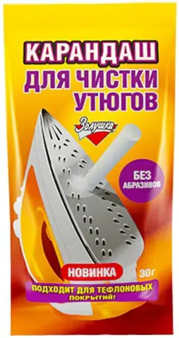 Золушка карандаш для чистки утюгов (30 г)