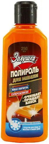 Золушка Морозная Свежесть полироль для ухода за мебелью (250 мл)