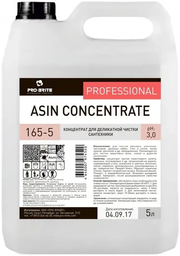 Pro-Brite Asin Concentrate концентрат для деликатной чистки сантехники (5 л)