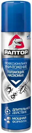 Раптор аэрозоль от ползающих насекомых (350 мл)