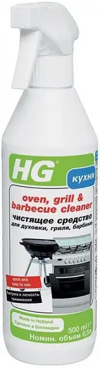 HG чистящее средство для очистки духовок, гриля, барбекю (500 мл)
