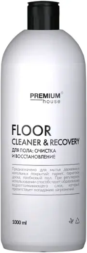 Premium House Floor Cleaner & Recovery средство для пола очистка и восстановление (1 л)