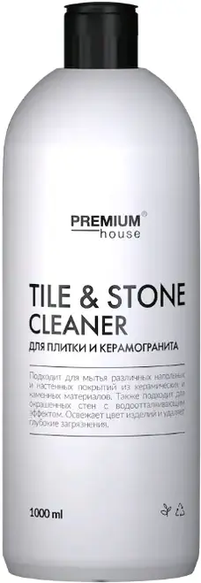 Premium House Tile & Stone Cleaner моющее средство для плитки и керамогранита (1 л)