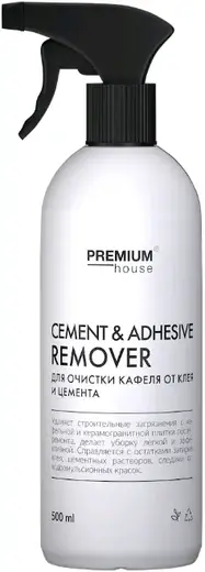 Premium House Cement & Adhesive Remover очиститель кафеля от клея и цемента (500 мл)