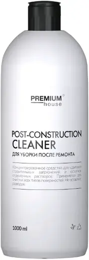 Premium House Post-Construction Cleaner средство для уборки после ремонта (1 л)