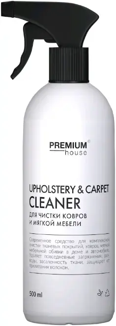 Premium House Upholstery & Carpet Cleaner средство для чистки ковров и мягкой мебели (500 мл)