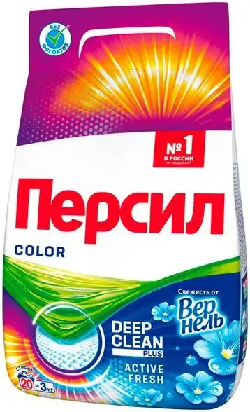 Персил Color Свежесть от Vernel стиральный порошок (3 кг)