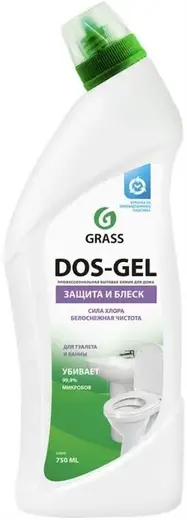 Grass Dos-Gel Защита и Блеск дезинфицирующее чистящее средство для туалета и ванны (1 л)