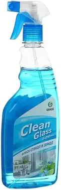 Grass Clean Glass Голубая Лагуна очиститель стекол и зеркал (600 мл)