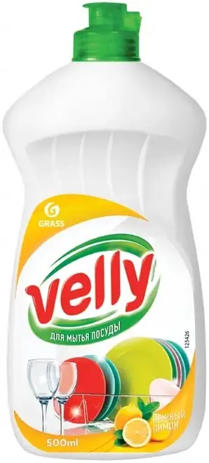 Grass Velly Нежный Лимон средство для мытья посуды (500 мл)