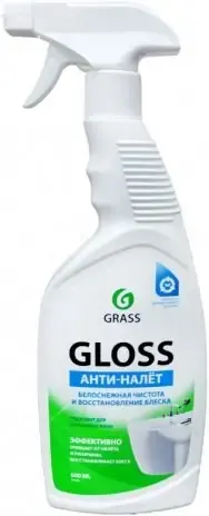 Grass Gloss Антиналет чистящее средство для ванной комнаты (500 мл)