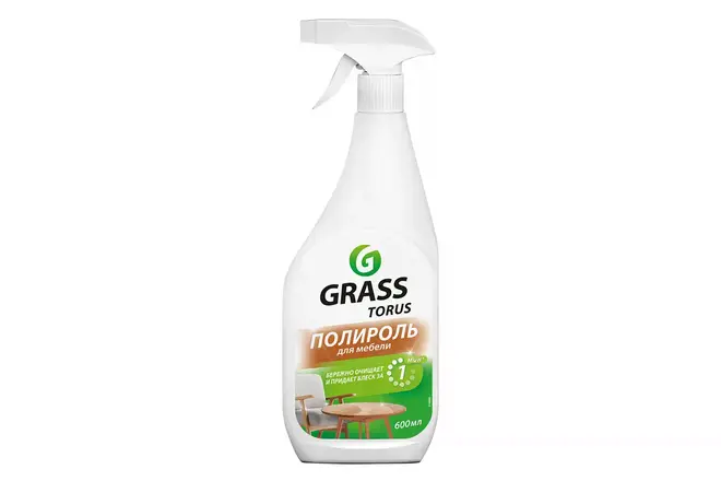 Grass Torus Анти-Пыль с Маслом Авокадо очиститель-полироль для мебели (600 мл)