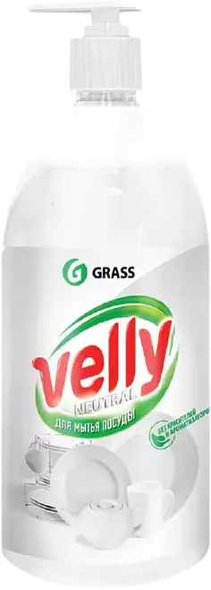 Grass Velly Neutral средство для мытья посуды (5 л)