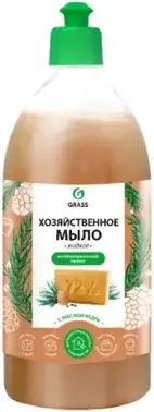 Grass мыло хозяйственное жидкое с маслом кедра (1 л)