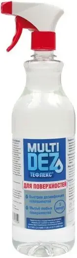 Тефлекс Multidez дезинфицирующее средство для мытья поверхностей (500 мл триггер)