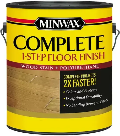 Minwax Complete 1-Step Floor Finish финишное покрытие (3.785 л) осенняя пшеница полуматовое