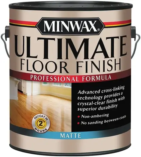 Minwax Ultimate Floor Finish финишное покрытие для пола (3.785 л) глянцевое