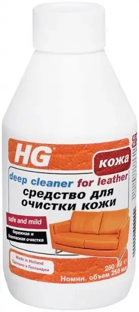 HG Deep Cleaner for Leather средство для очистки кожи (250 мл)