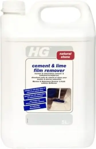 HG средство для удаления цемента и извести с мрамора (5 л)