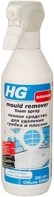 HG пена-спрей для удаления грибка и плесени (500 мл)