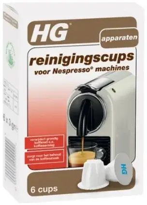 HG капсулы для очистки кофемашин (6 капсул)