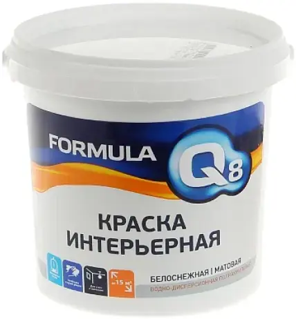 Formula Q8 краска для потолков (1.5 кг) белая