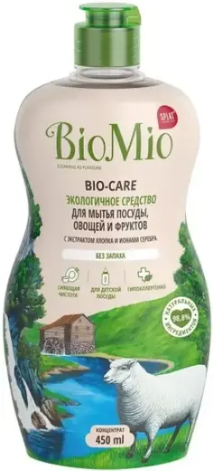 Biomio Bio-Care экологичное средство для мытья овощей, фруктов и посуды (450 мл)