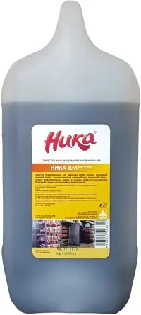 Ника КМ Беспенное средство концентрированное моющее (6 кг)