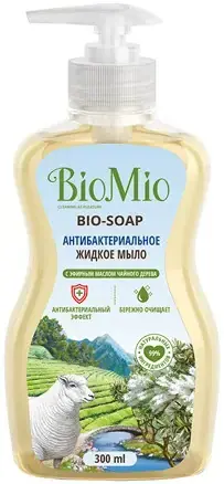 Biomio Bio-Soap c Эфирным Маслом Чайного Дерева мыло жидкое антибактериальное (300 мл)