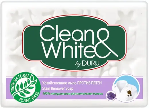 Duru Clean & White против Пятен мыло хозяйственное (120 г)