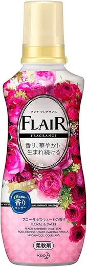 Kao Fragrance Flair Floral & Sweet кондиционер для белья (540 мл)