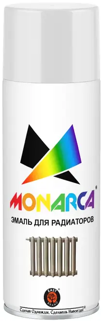 East Brand Monarca эмаль для радиаторов (520 мл) белая