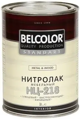Belcolor Standart НЦ-222 Metal & Wood нитролак мебельный (700 г)