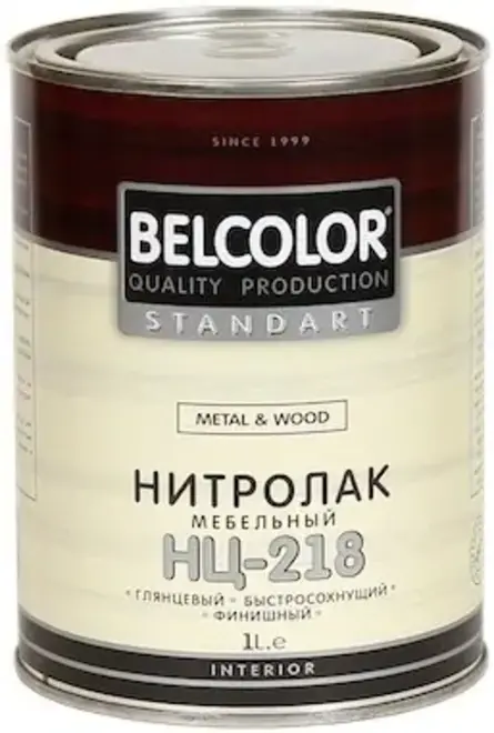 Belcolor Standart НЦ-222 Metal & Wood нитролак мебельный (700 г) глянцевый
