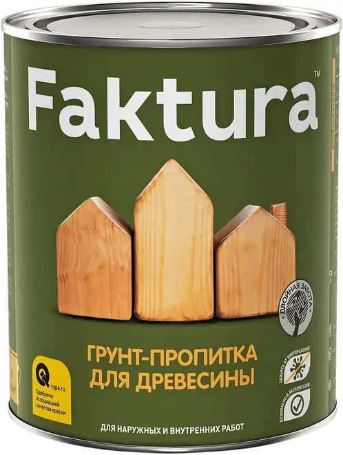 Faktura грунт-пропитка для древесины (700 мл)