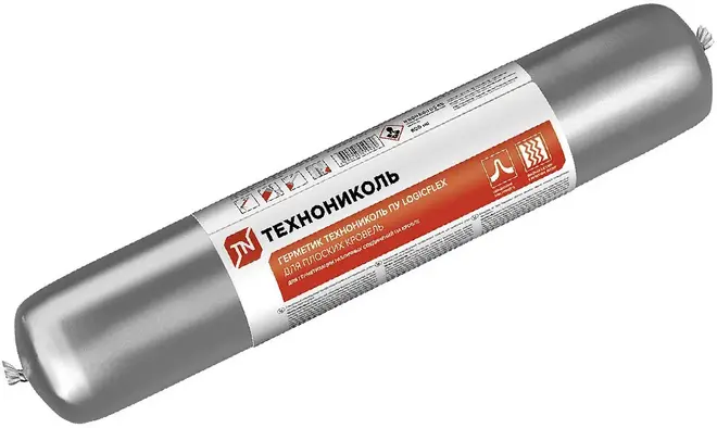 Технониколь Logicflex герметик для плоских кровель ПУ (600 мл)