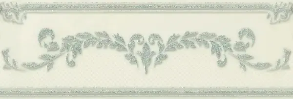 Gracia Ceramica Visconti коллекция Visconti Turquoise Border 03 бордюр настенный (250 мм) 85 мм (9 мм) бежевый/бирюзовый