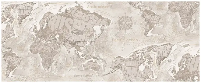 Victoria Stenova Global 998666 обои виниловые на флизелиновой основе