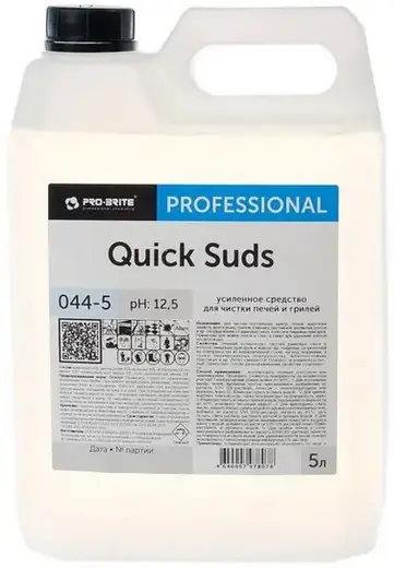 Pro-Brite Quick Suds усиленное средство для чистки печей и грилей (5 л)