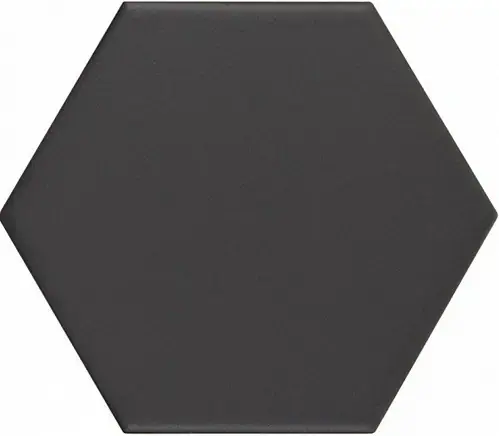 Equipe Kromatika коллекция Kromatika Black 26467 керамогранит напольный шестиугольный