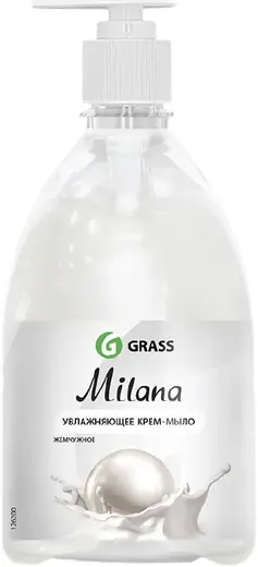 Grass Milana Жемчужное крем-мыло жидкое увлажняющее для рук (1 л)