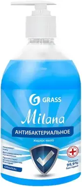 Grass Milana Original мыло жидкое антибактериальное (500 мл с дозатором)