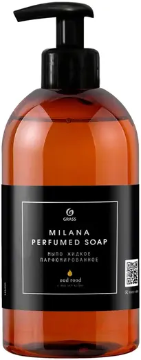 Grass Milana Perfumed Soap Oud Rood с Маслом Кедра мыло жидкое парфюмированное (300 мл)